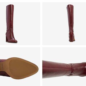 VInce Camuto Burgundy Boots 7